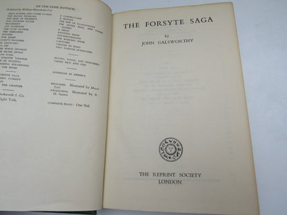 The Forsyte Saga By John Galsworthy 1949