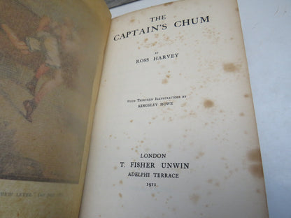 The Captain's Chum By Ross Harvey 1911 book image 4