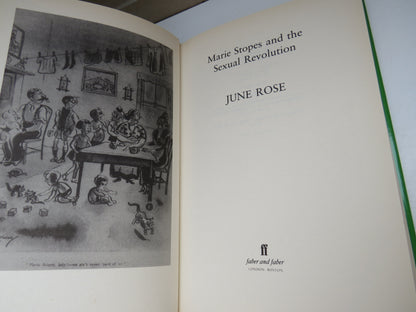 Marie Stopes and The Sexual Revolution By June Rose 1992 book image 3