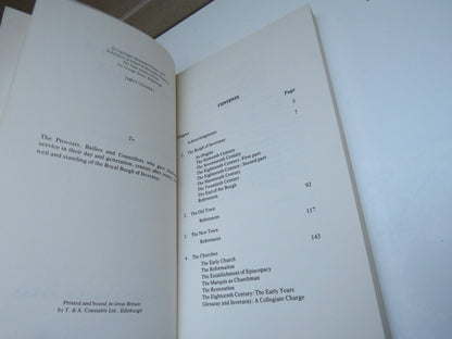 Inveraray, The Royal Burgh by Alexander Fraser, 1977 book image 4