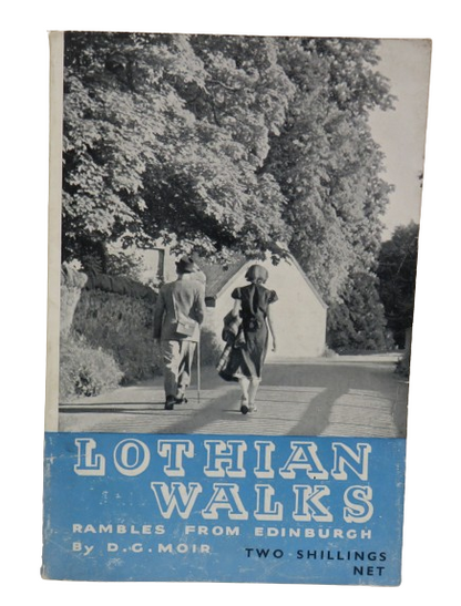 Lothian Walks Rambles From Edinburgh By D.G. Moir 1946 book front cover