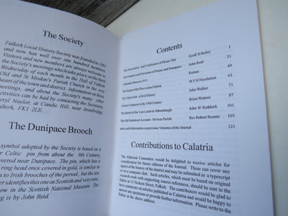 Calatria The Journal of The Falkirk Local History Society Summer 1995 No.8 book image 4