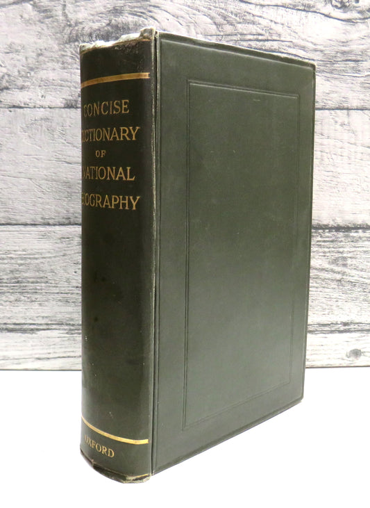 The Dictionary of National Biography Founded In 1882 By George Smith 1920