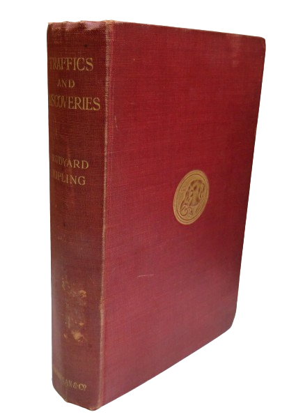 Traffics and Discoveries by Rudyard Kipling, 1904 book front cover