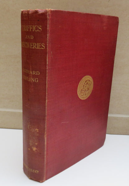 Traffics and Discoveries by Rudyard Kipling, 1904 book image 2
