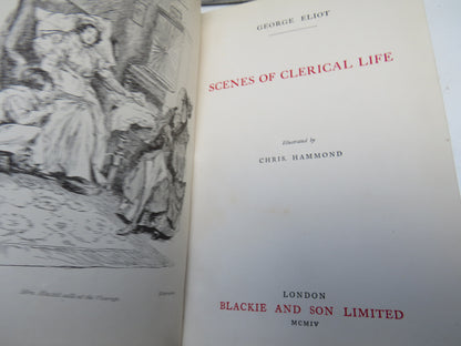 Scenes of Clerical Life By George Eliot Illustrated By Chris Hammond 1904 book image 5