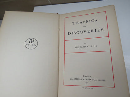 Traffics and Discoveries by Rudyard Kipling, 1904 book image 3