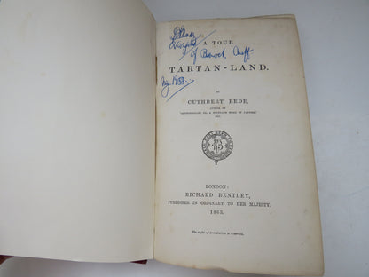 A Tour In Tartan-Land By Cuthbert Bede 1863 book image 3