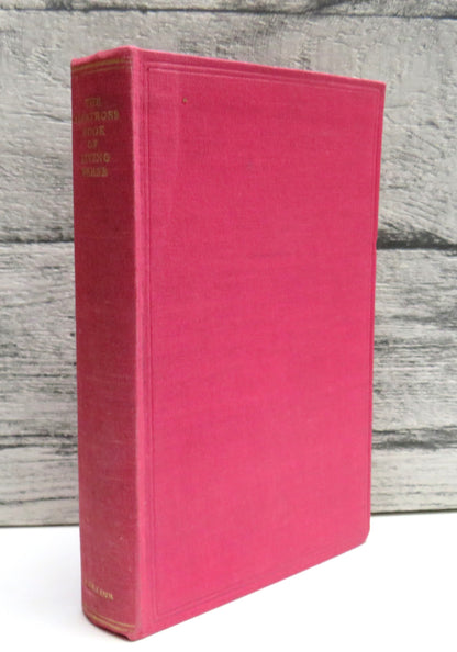 The Albatross Book of Living Verse English and American Poetry From The Thirteenth Century To The Pr book front cover