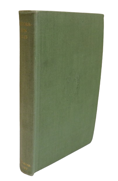 Restoration Plays from Dryden to Farquhar, Poetry & The Drama, Everyman's Library edited by Ernest Rhys, 1939