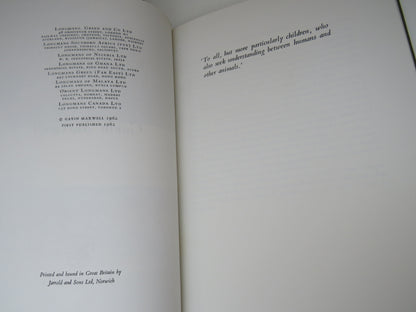 The Otters' Tale By Gavin Maxwell 1962 book image 4
