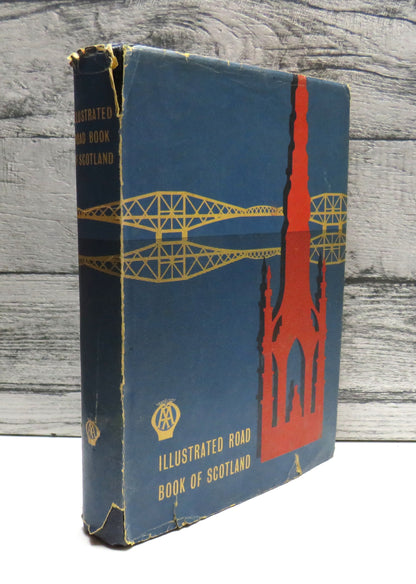 Illustrated Road Book of Scotland With Gazetteer, Itineraries, Maps & Town Plans 1960 book front cover