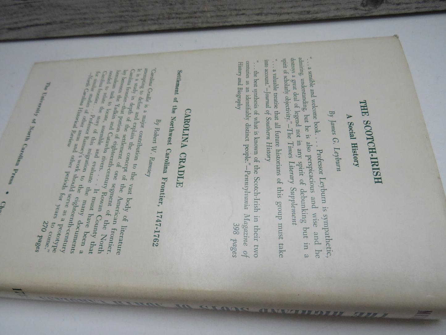 The Highland Scots of North Carolina 1732-1776 By Duane Meyer 1978