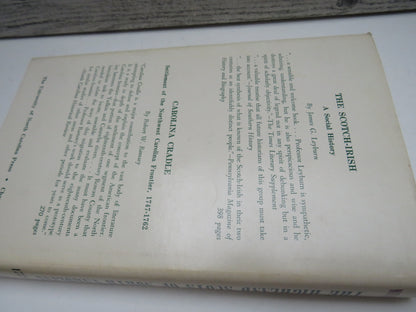 The Highland Scots of North Carolina 1732-1776 By Duane Meyer 1978