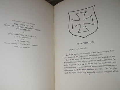 The Arms of the Baronial and Police Burghs of Scotland by John Marquess of Bute, J. H. Stevenson & H book image 6