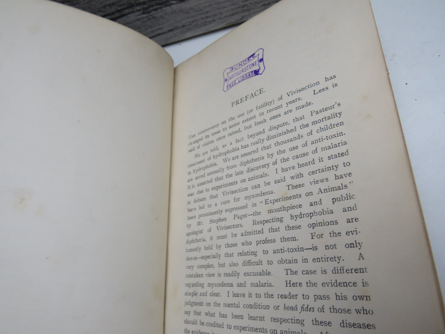 Fruitless Experiment An Examination and Critical Analysis of the Claims Advanced on Behalf of Vivisection 1904