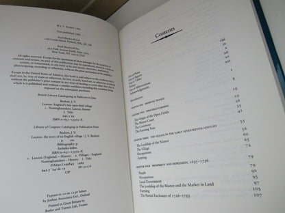 A History of Laxton, England's Last Open-Field Village by J.V. Beckett, 1989 book image 5