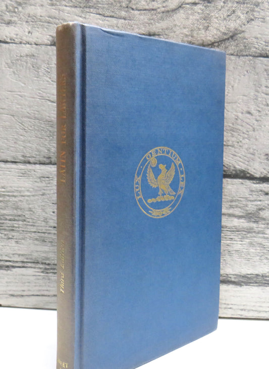 Latin For Lawyers Third Edition 1960