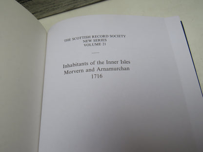 Inhabitants of the Inner Isles Morvern and Arnamurchan 1716 Edited By Nicholas Maclean-Bristol 1998 book image 3