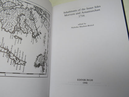 Inhabitants of the Inner Isles Morvern and Arnamurchan 1716 Edited By Nicholas Maclean-Bristol 1998 book image 4