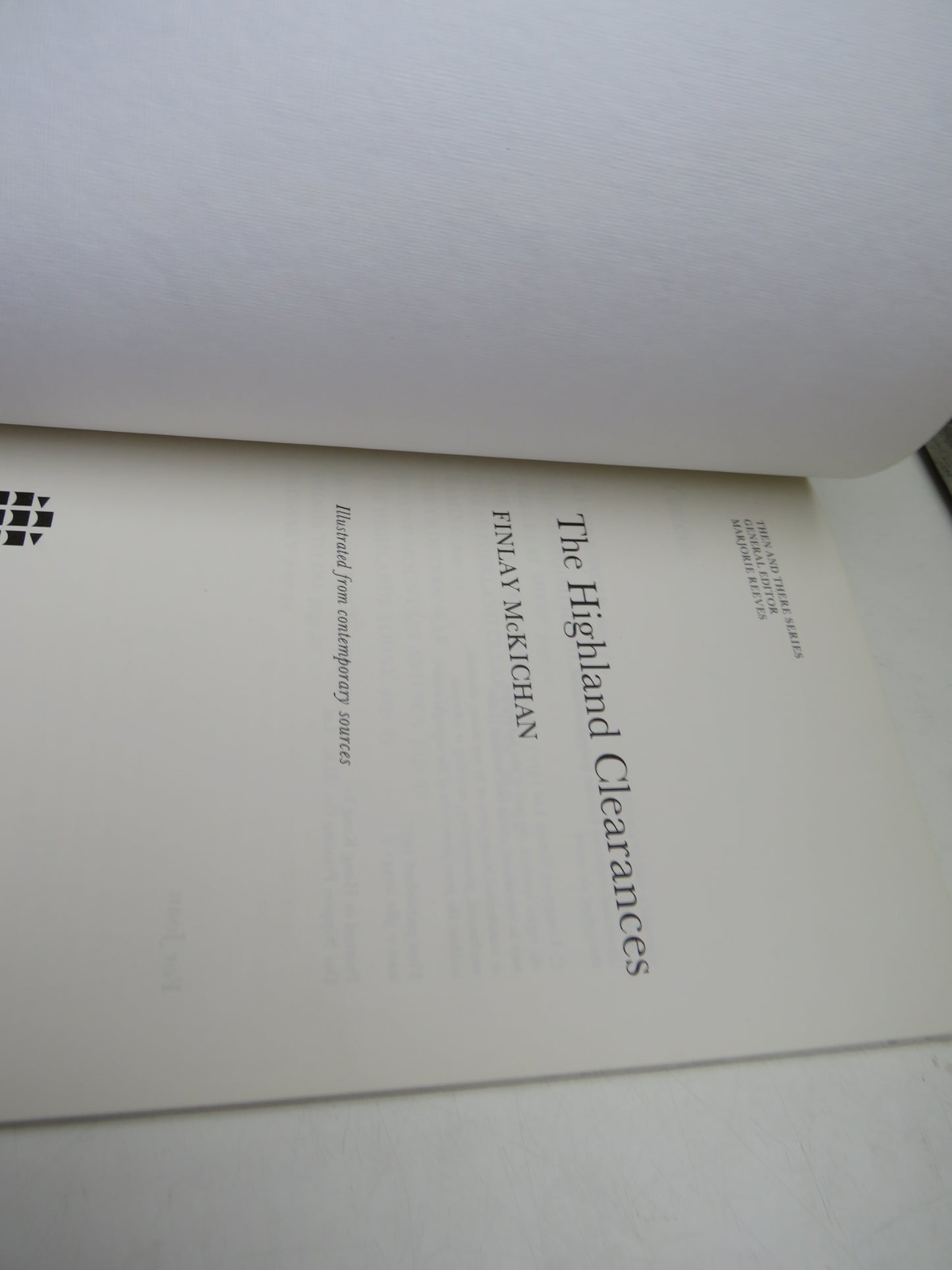 The Highland Clearances By Finlay McKichan 1977