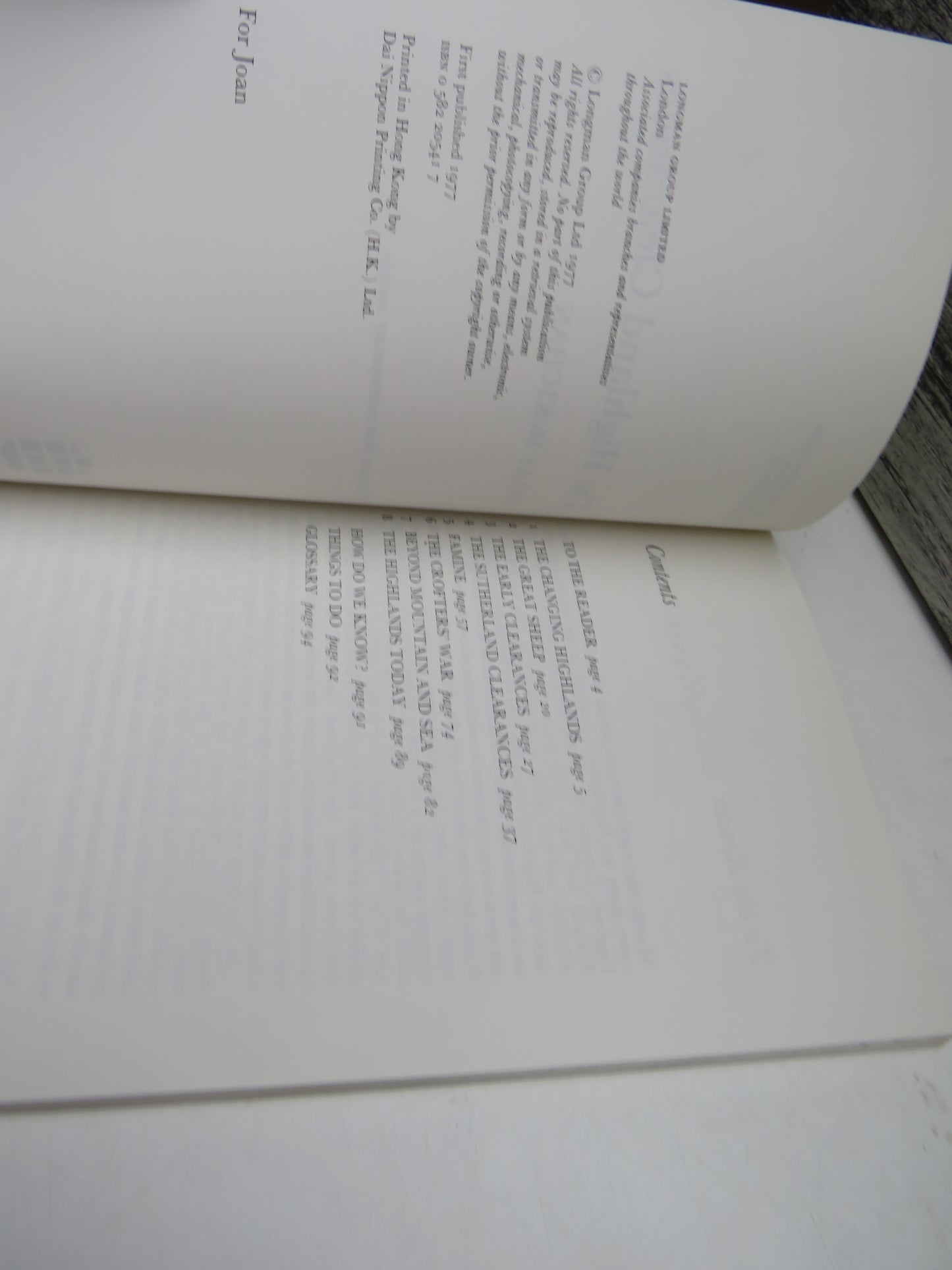 The Highland Clearances By Finlay McKichan 1977