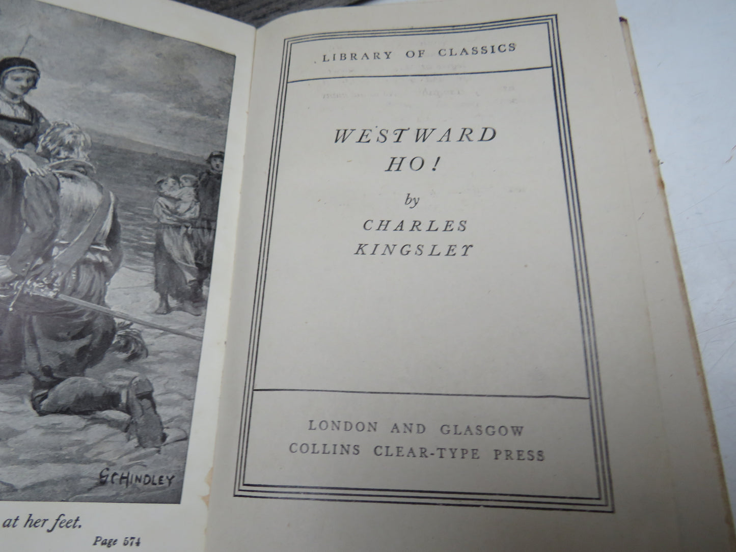 Westward Ho! By Charles Kingsley Collins Pocket Classics