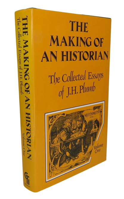 The Making of An Historian, The Collected Essays of J. H. Plumb, Volume One, 1988 book front cover
