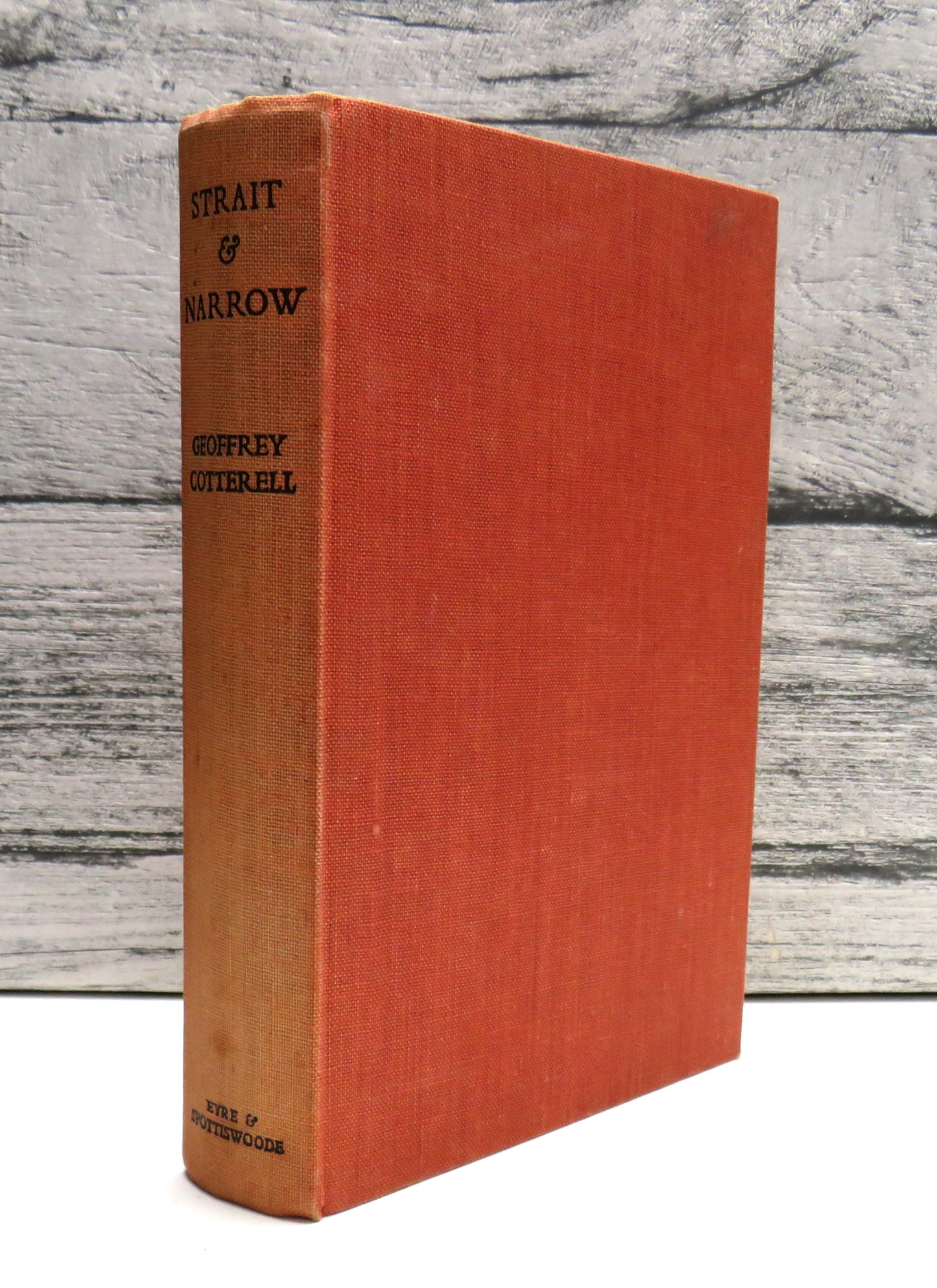 Strait & Narrow By Geoffrey Cotterell 1950
