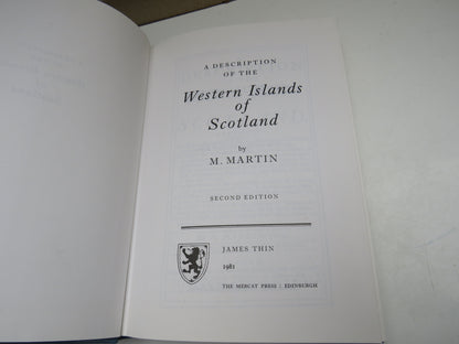 A Description of The Western Islands of Scotland By M. Martin 1981 book image 4