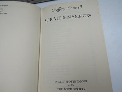 Strait & Narrow By Geoffrey Cotterell 1950