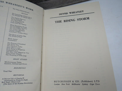 The Rising Storm By Dennis Wheatley