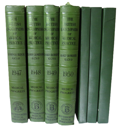 The British Encyclopaedia of Medical Practice 1947 - 50 & Cumulative Supplement book front cover