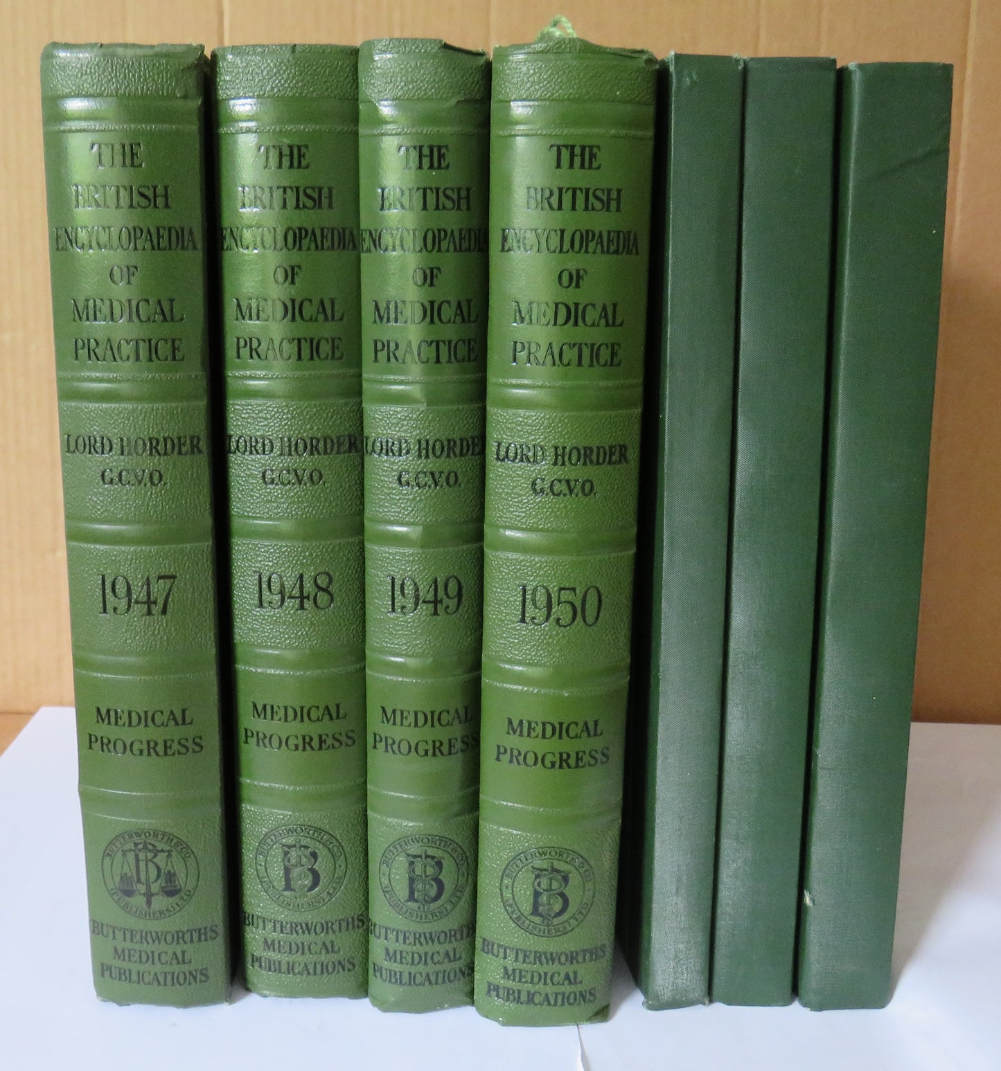 The British Encyclopaedia of Medical Practice 1947 - 50 & Cumulative Supplement