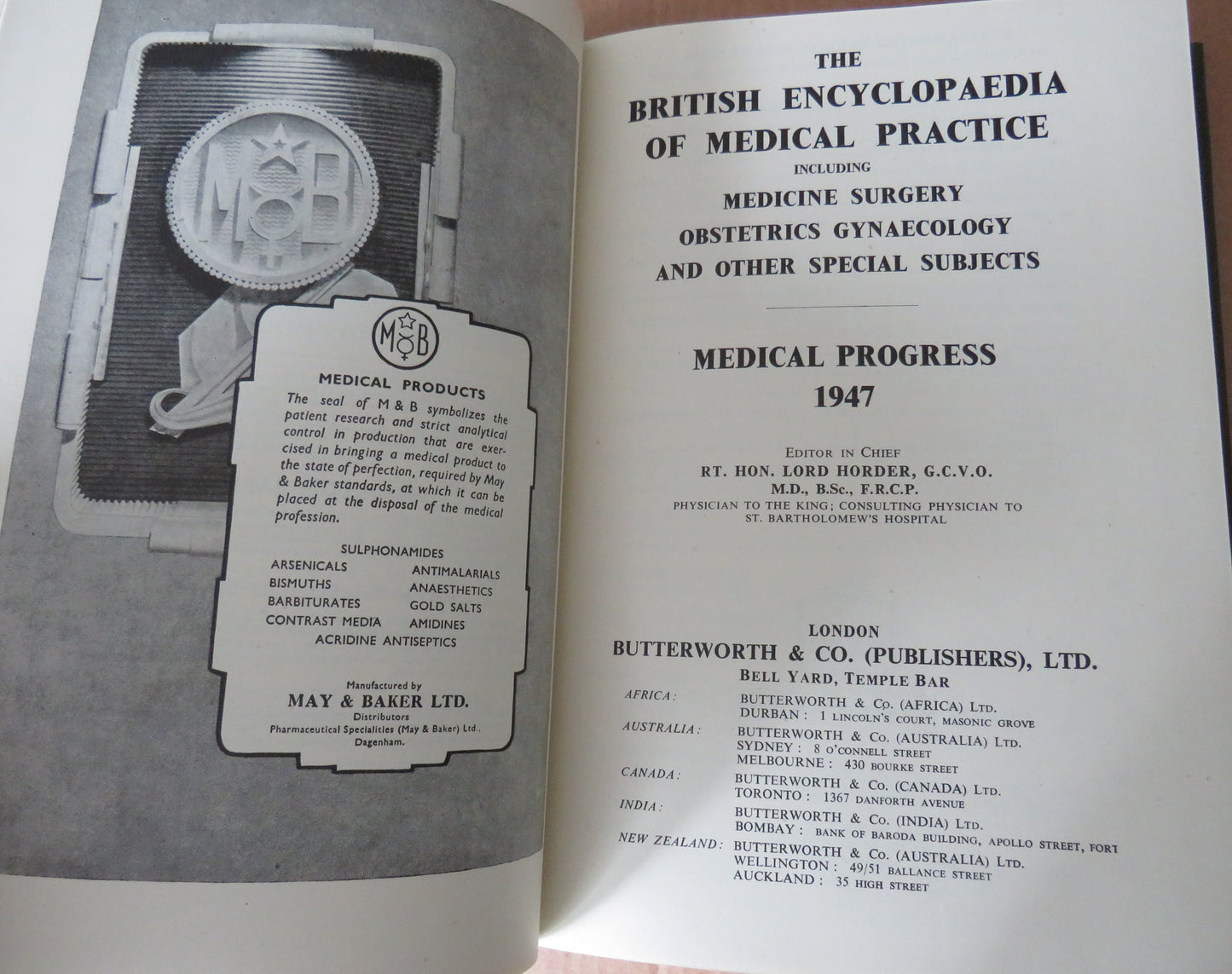 The British Encyclopaedia of Medical Practice 1947 - 50 & Cumulative Supplement