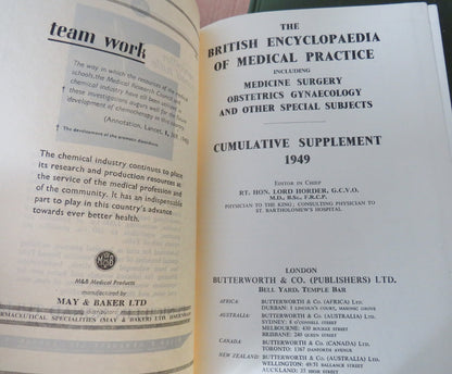 The British Encyclopaedia of Medical Practice 1947 - 50 & Cumulative Supplement book image 9