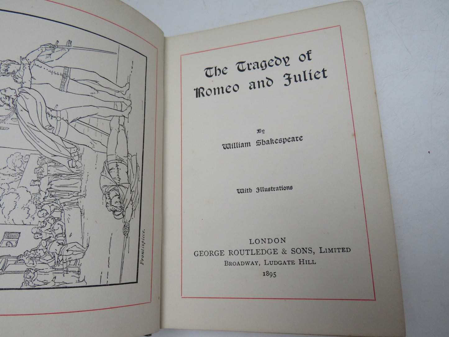 The Tragedy of Romeo and Juliet By William Shakespeare 1895