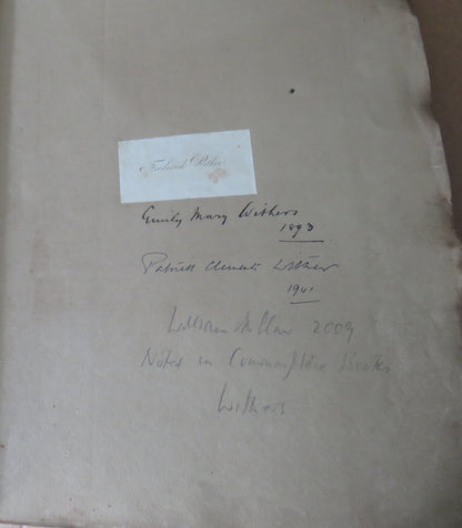 Large Antique Book of Over 125 Engravings , Landscape, Portraits etc 19thC Withers book image 5