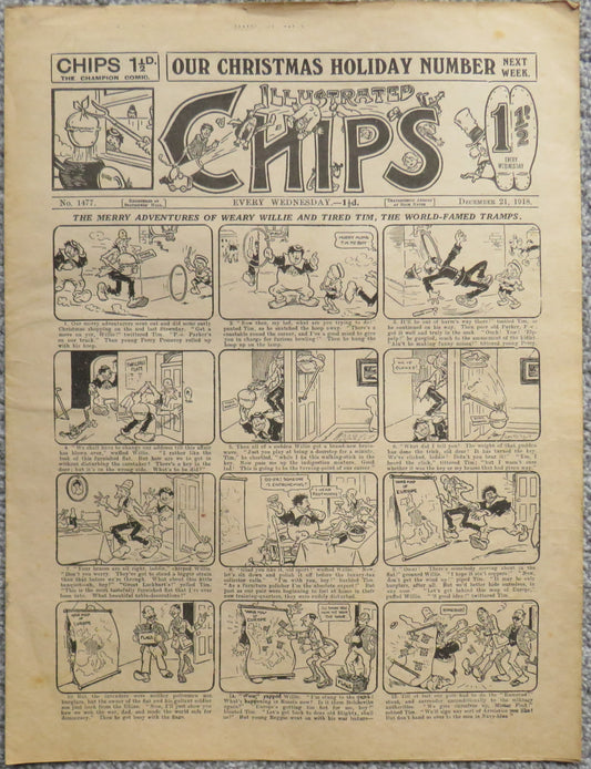 Our Christmas Holiday Number 1477 Chips 1918