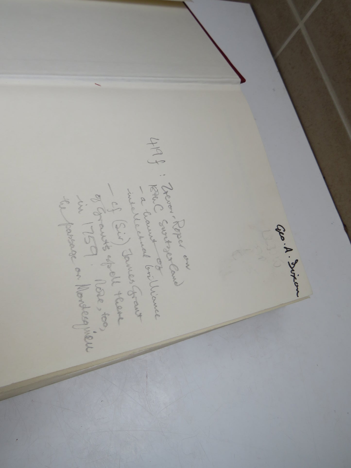 The Age of The Enlightenment Studies Presented To Theodore Besterman 1967
