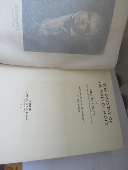The Country of Sir Walter Scott by Charles S. Olcott 1913 book image 4