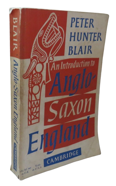 An Introduction To Anglo-Saxon England By Peter Hunter Blair 1966 book front cover