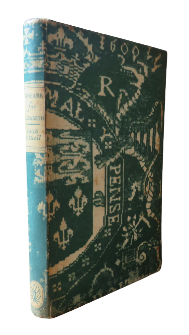Fanfare for Elizabeth by Edith Sitwell 1948 book front cover