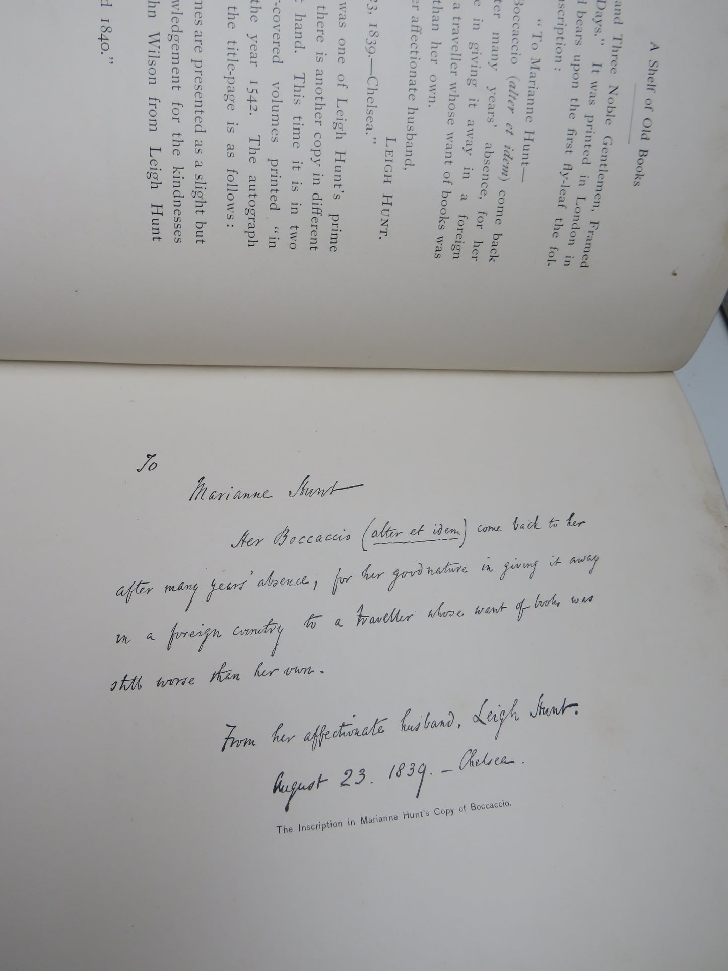 A Shelf of Old Books By Mrs. James T. Fields 1894