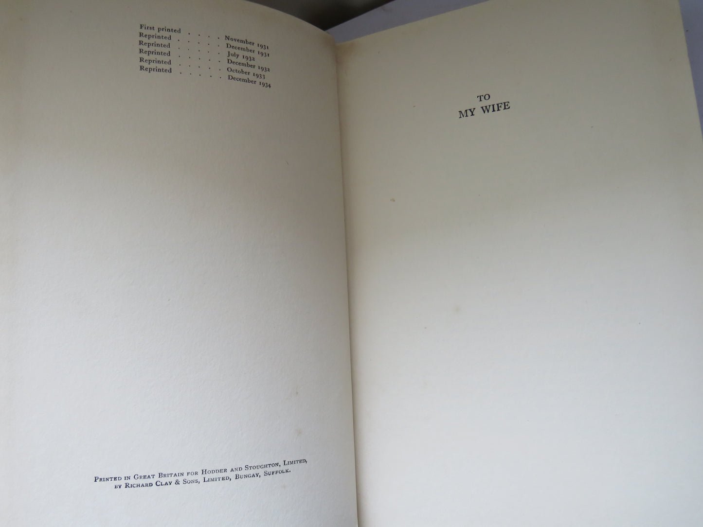 Fear, And Be Slain Adventures By Land, Sea and Air By General Jack Seely 1934