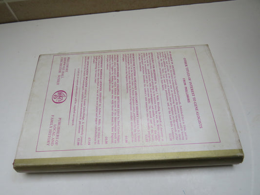 In Search Of Scottish Ancestry By Gerald Hamilton-Edwards 1973