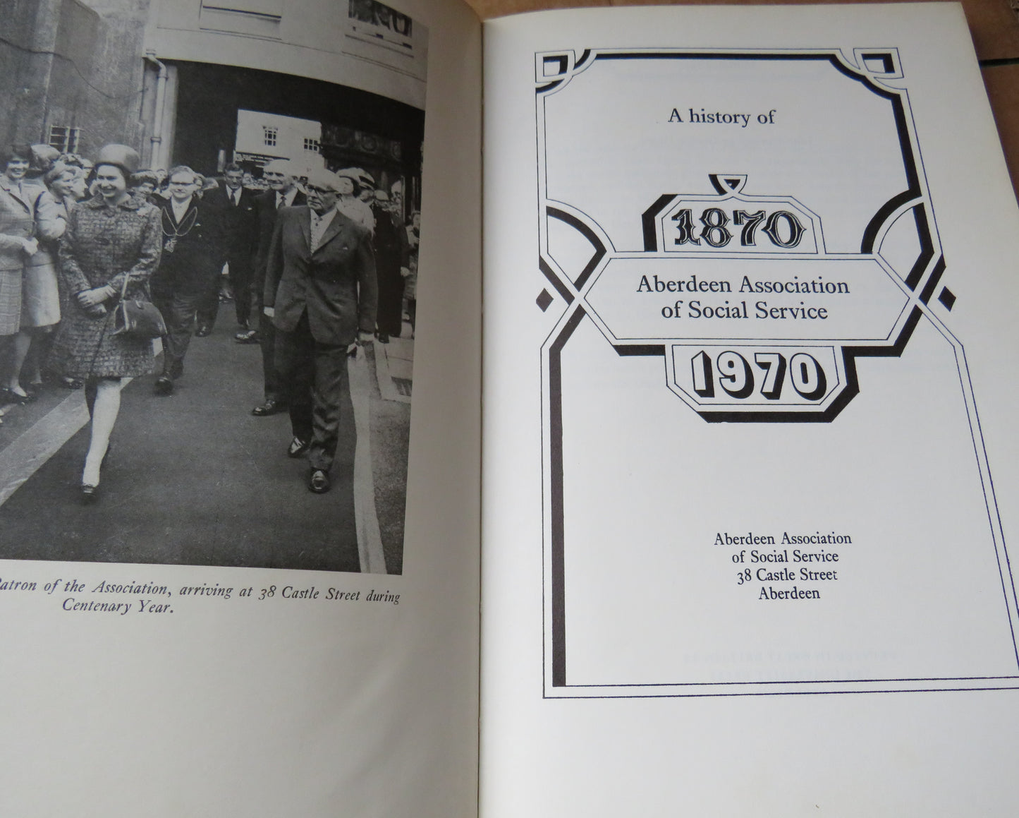 A History of Aberdeen Association of Social Service 1870-1970, 1971