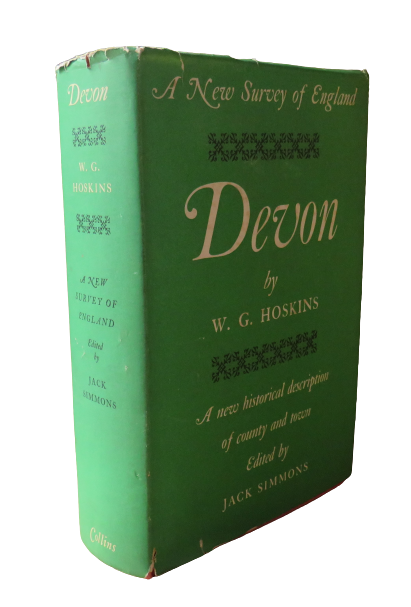 Devon A New Survey of England by W.G. Hoskin, 1959 book front cover