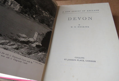 Devon A New Survey of England by W.G. Hoskin, 1959 book image 3
