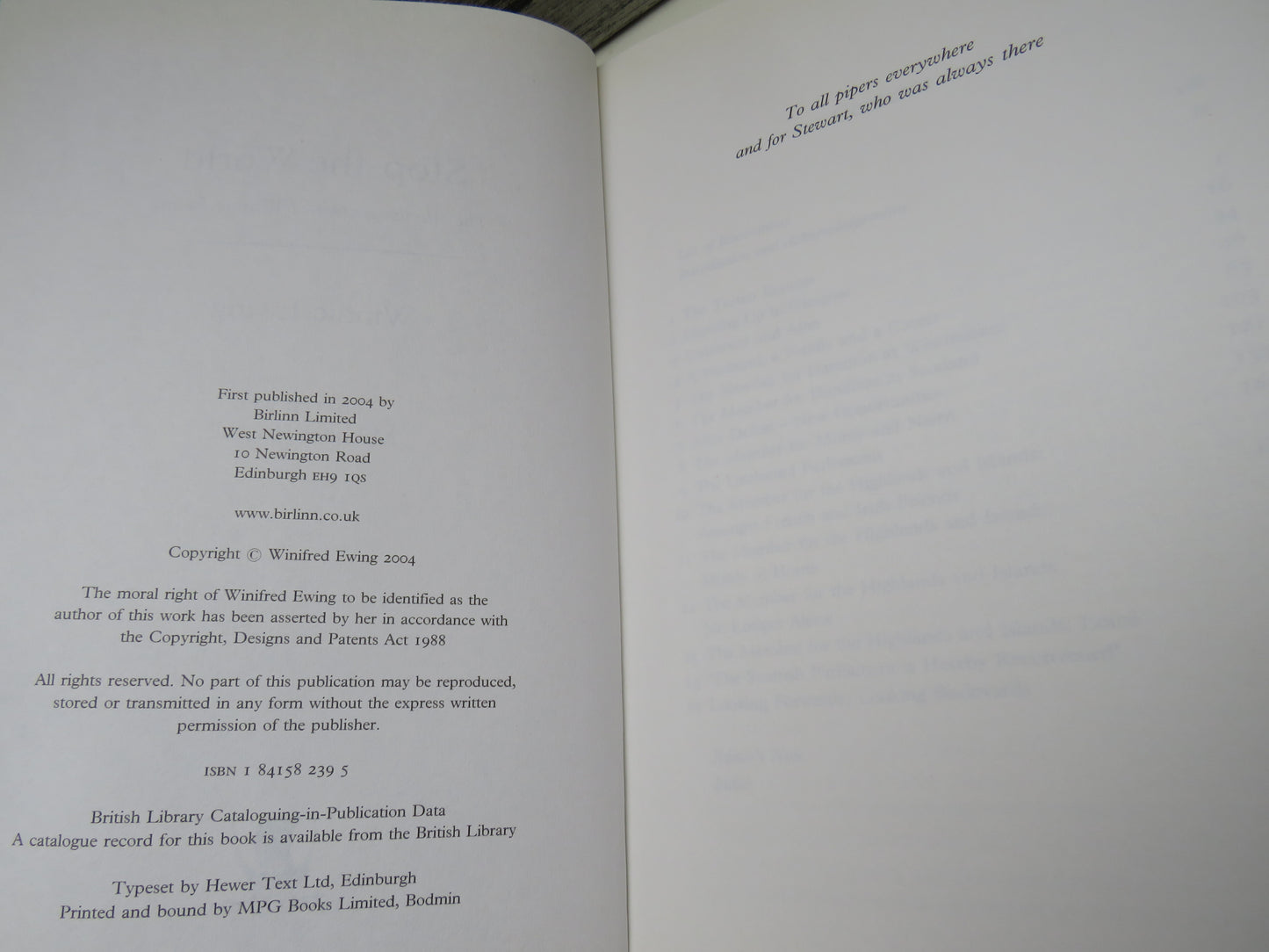 Stop The World The Autobiography of Winnie Ewing By Winnie Ewing 2004